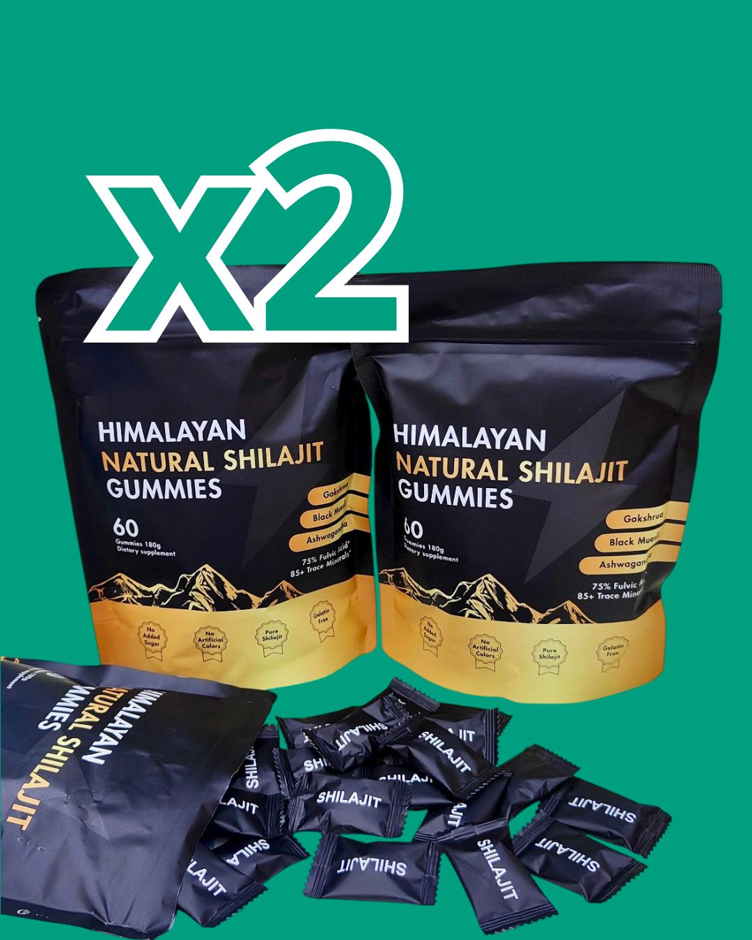 con el simbolo x2 de la oferta