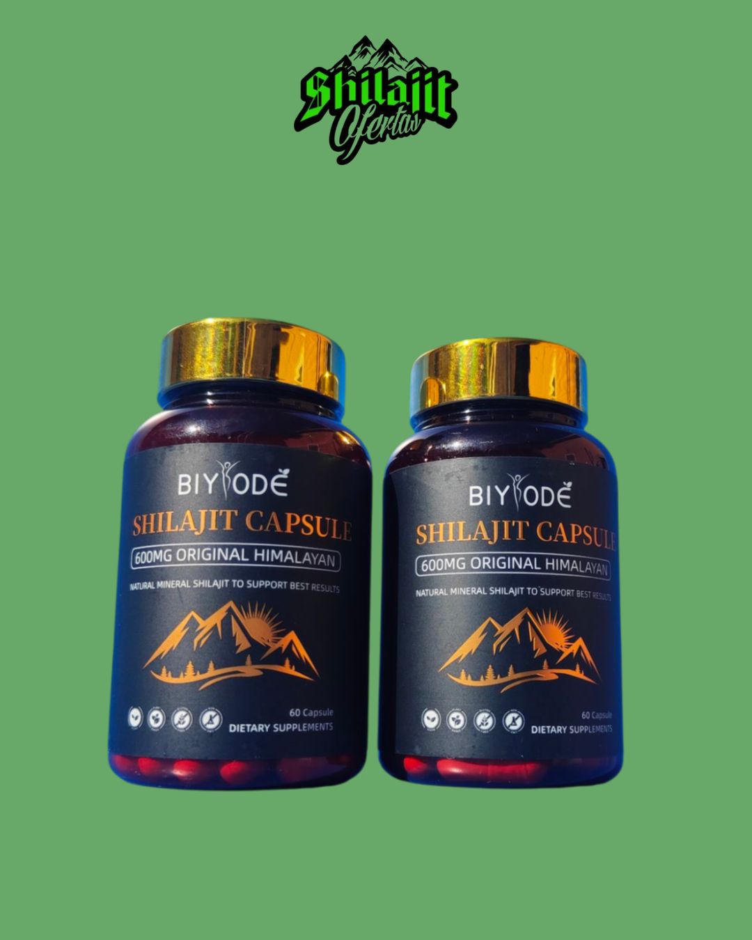 ▪️PACK x2 CÁPSULAS SHILAJIT