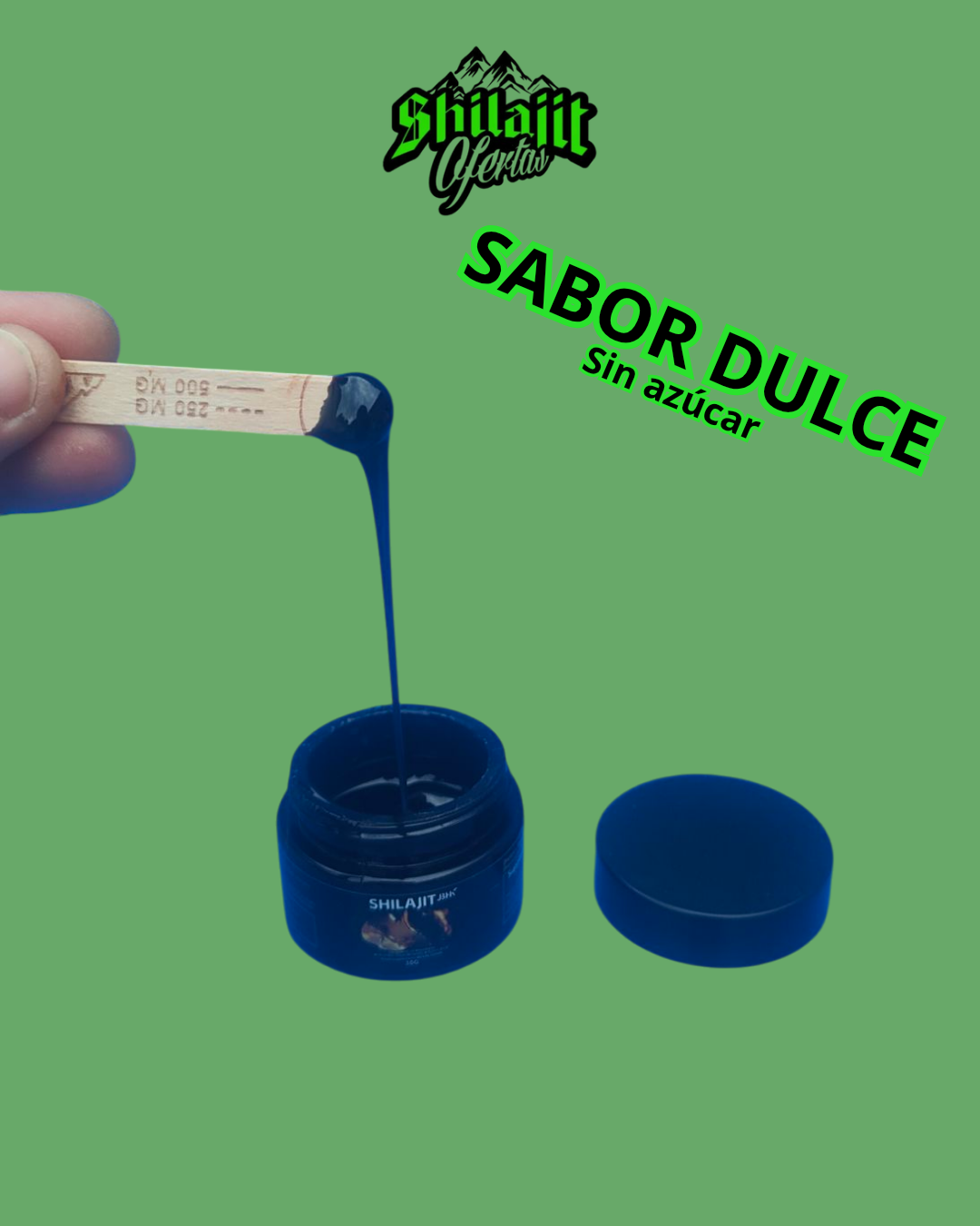 ▪️SHILAJIT CON EXTRACTO DE REGALIZ Y STEVIA