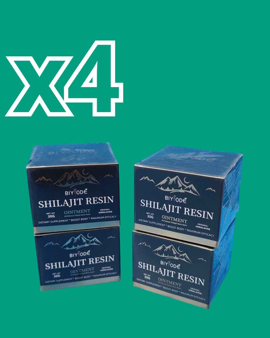 ▪️RESINA DE SHILAJIT PACK x4