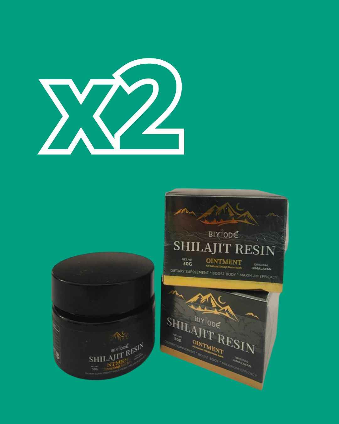 ▪️SHILAJIT PACK 2  POR 40€