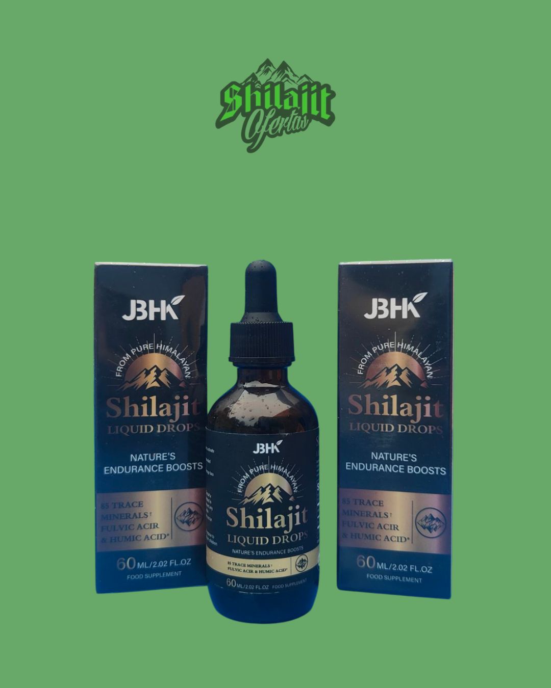 sale el producto con su caja